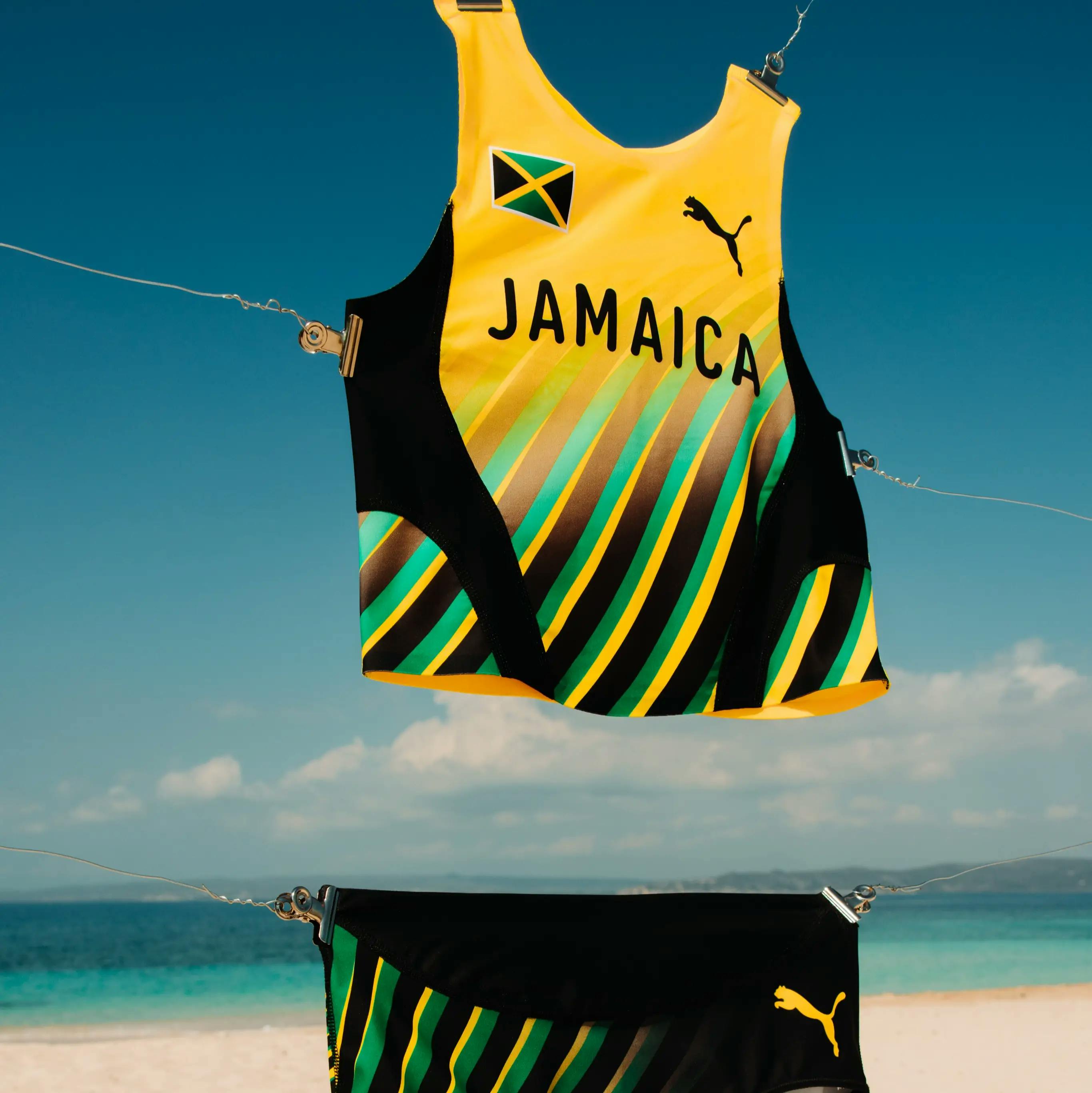 PUMA révèle les tenues Olympiques 2024 de la Jamaïque_444