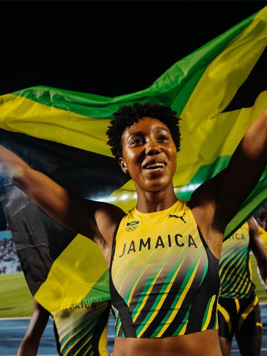 PUMA révèle les tenues Olympiques 2024 de la Jamaïque